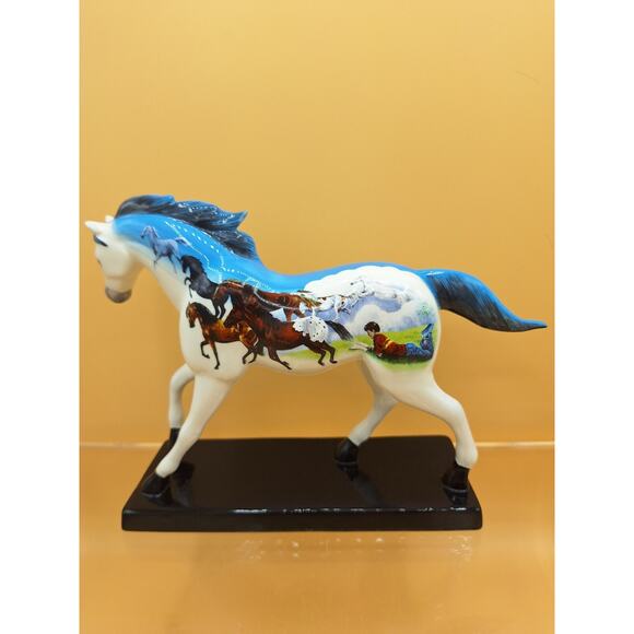 The Trail Of Painted Ponies-DREAM HORSE Figurine-Enesco. 2009. No. 8,992. - Picture 5 of 9